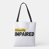 Unterstützung Sehbehinderter Tasche (Rückseite)