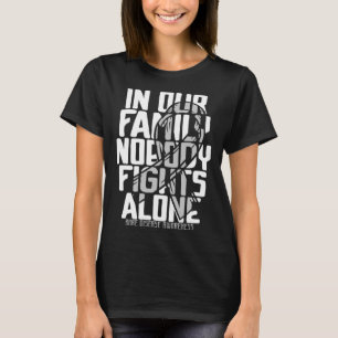 Unterstützung seltener Krankheiten Kriegerfamilie T-Shirt