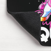 Unterstützung Squad Brustkrebs Bewusstsein rosa Ei Mousepad (Ecke)