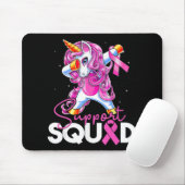 Unterstützung Squad Brustkrebs Bewusstsein rosa Ei Mousepad (Mit Mouse)