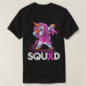 Unterstützung Squad Brustkrebs Bewusstsein rosa Ei T-Shirt (Design vorne)