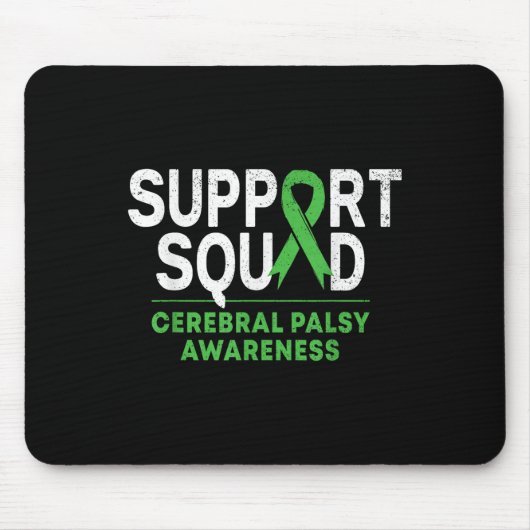 Unterstützung Squad Cerebral Palsy Sensibilisierun Mousepad (Vorne)
