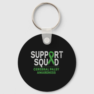 Unterstützung Squad Cerebral Palsy Sensibilisierun Schlüsselanhänger