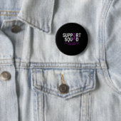 Unterstützung Squad Chiari Malformation Bewusstsei Button (Beispiel)