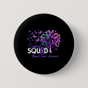 Unterstützung Squad Fall Tree Periwinkle Ribbon St Button