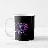 Unterstützung Squad Fall Tree Periwinkle Ribbon St Kaffeetasse (Links)