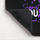 Unterstützung Squad Fall Tree Periwinkle Ribbon St Mousepad (Ecke)