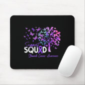 Unterstützung Squad Fall Tree Periwinkle Ribbon St Mousepad (Mit Mouse)