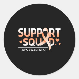 Unterstützung Squad Family Team Rsd Crps Sensibili Runder Aufkleber