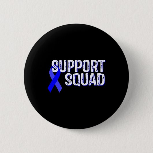 Unterstützung Squad Krieger Alopecia Areata Sensib Button (Vorderseite)
