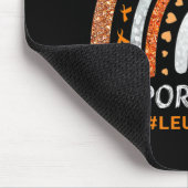 Unterstützung Squad Leukemia Bewusstsein Rainbow G Mousepad (Ecke)