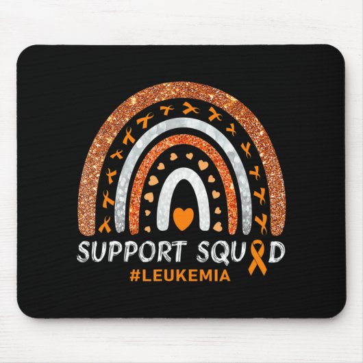 Unterstützung Squad Leukemia Bewusstsein Rainbow G Mousepad (Vorne)