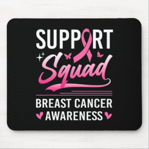 Unterstützung Squad Matching Family Breast Cancer Mousepad