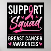 Unterstützung Squad Matching Family Breast Cancer  Poster (Vorne)