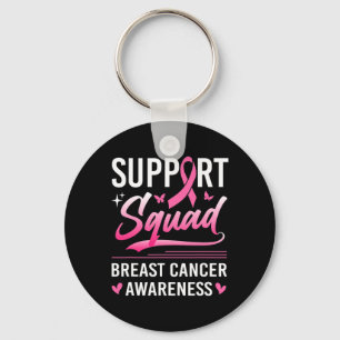 Unterstützung Squad Matching Family Breast Cancer  Schlüsselanhänger