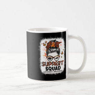Unterstützung Squad Messy Bun Butterfly Orange Rib Kaffeetasse