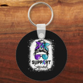 Unterstützung Squad Messy Bun Suizidprävention Awa Schlüsselanhänger (Rückseite)