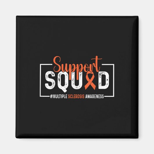 Unterstützung Squad Multiple Sklerose Awareness Fr Magnet (Vorne)