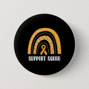 Unterstützung Squad Orange Rainbow Ribbon Rsd Crps Button