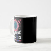 Unterstützung Squad Sunflower Warrior Unfruchtbark Kaffeetasse (Vorderseite Links)