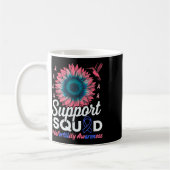 Unterstützung Squad Sunflower Warrior Unfruchtbark Kaffeetasse (Links)