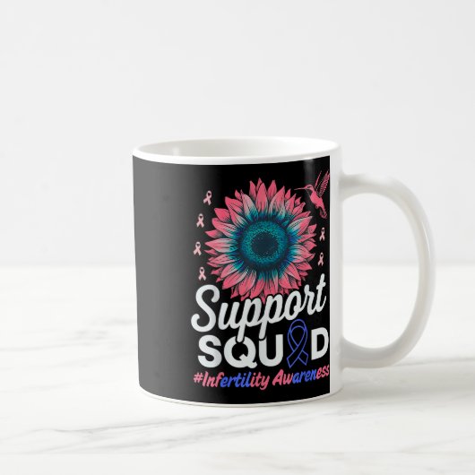 Unterstützung Squad Sunflower Warrior Unfruchtbark Kaffeetasse (Rechts)