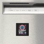 Unterstützung Squad Sunflower Warrior Unfruchtbark Magnet (In Situ (Geschirrspüler))