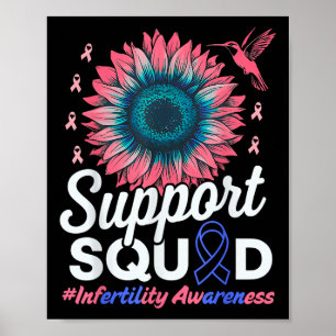 Unterstützung Squad Sunflower Warrior Unfruchtbark Poster