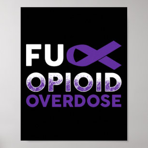 Unterstützung Überlebende Geschenke - Opioide Über Poster