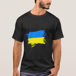 Unterstützung Ukraine Flaggen Ukraine ukrainisches T-Shirt