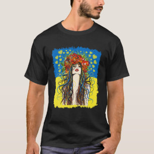 Unterstützung Ukraine Flaggenprimus ukrainisches H T-Shirt