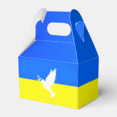 Unterstützung Ukraine Geschenk Gefallen Box Peace Geschenkschachtel (Rückseite)