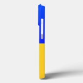 Unterstützung Ukraine iPhone Case Peace Dove - Fre (Rückseite / Links)