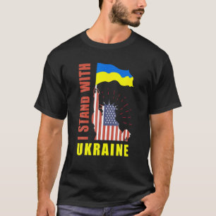 Unterstützung Ukraine Ukraina Ukrainische Niedlich T-Shirt