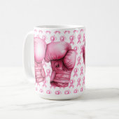 UNTERSTÜTZUNG UND BEWUSSTSEIN KAFFEETASSE (Vorderseite Links)