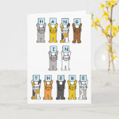 Unterstützung und Förderung von Cartoon Karte (Gelbe Blume)