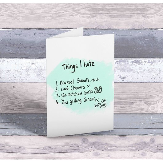 Unterstützung und Förderung von Krebs Karte