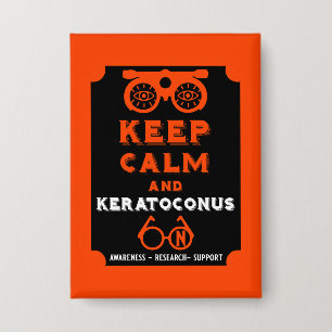 Unterstützung und Sensibilisierung für Keratokonus Button