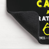 Unterstützung und Sensibilisierung für Keratokonus Mousepad (Ecke)