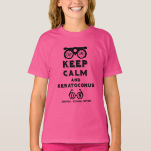 Unterstützung und Sensibilisierung für Keratokonus T-Shirt