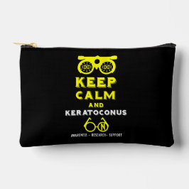 Unterstützung und Sensibilisierung für Keratokonus Zubehörtasche