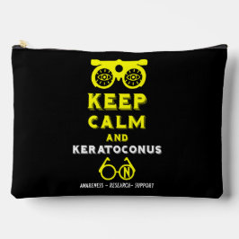 Unterstützung und Sensibilisierung für Keratokonus Zubehörtasche