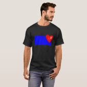 Unterstützung unserer Polizei T-Shirt (Vorne ganz)