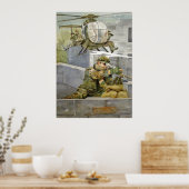 Unterstützung unserer Streitkräfte-Sondereinsatzkr Poster (Küche)