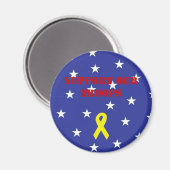Unterstützung unserer Truppen Magnet (Vorderseite/Rückseite)
