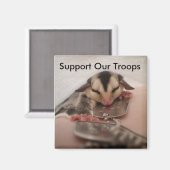 Unterstützung unserer Truppen Magnet (Vorderseite/Rückseite)