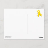 Unterstützung unserer Truppen Postkarte (Rückseite)