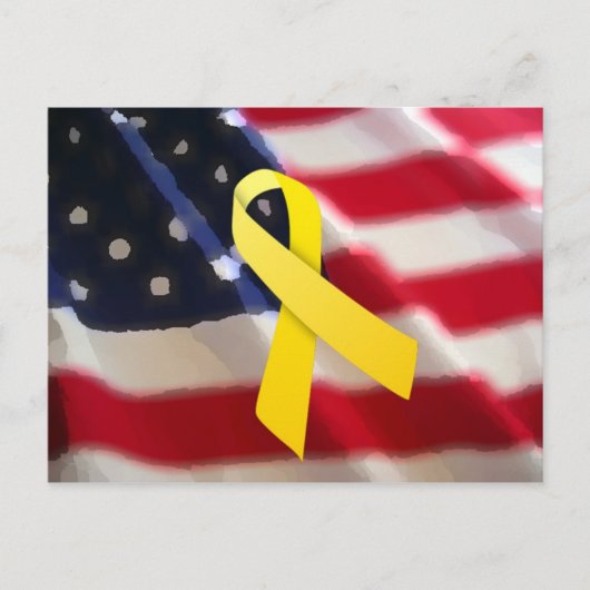 Unterstützung unserer Truppen Postkarte (Vorderseite)