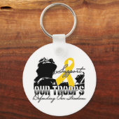 Unterstützung unserer Truppen Schlüsselanhänger (Vorderseite)