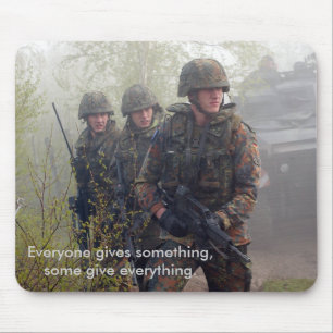Unterstützung unserer Truppenmousepad Mousepad